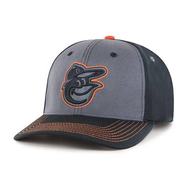 slide 1 of 2, MLB Baltimore Orioles Men's Blackball Captain Hat, 1 ct