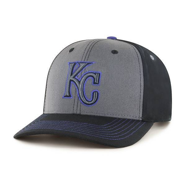 slide 1 of 2, MLB Kansas City Royals Men's Blackball Captain Hat, 1 ct