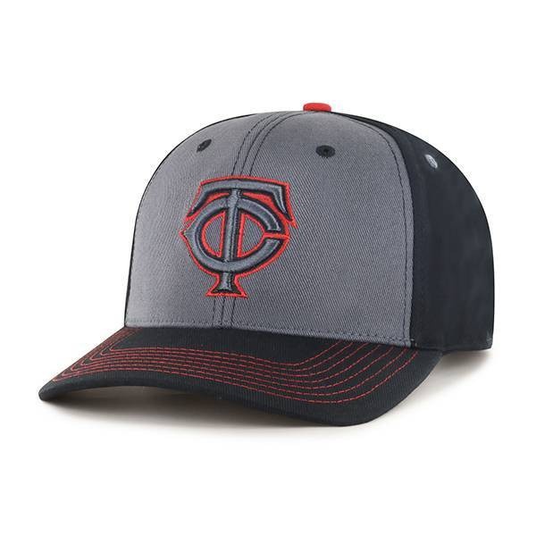 slide 1 of 2, MLB Minnesota Twins Men's Blackball Captain Hat, 1 ct