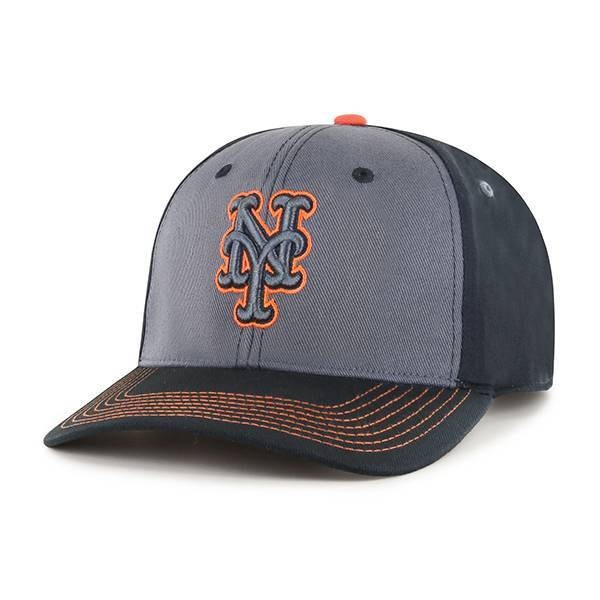 slide 1 of 2, MLB New York Mets Men's Blackball Captain Hat, 1 ct