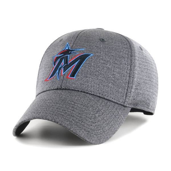 slide 1 of 2, MLB Miami Marlins Men's Rodeo Snap Hat, 1 ct