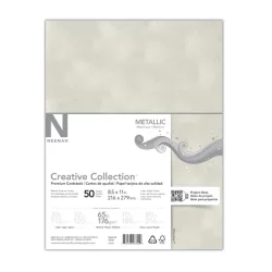 Neenah Creative Collection Metallic Specialty Card Stock Letter