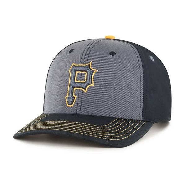 slide 1 of 2, MLB Pittsburgh Pirates Men's Blackball Captain Hat, 1 ct