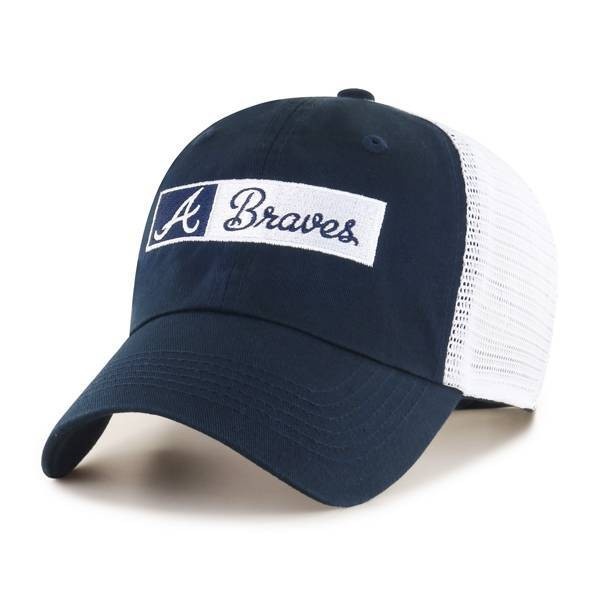 slide 1 of 2, MLB Atlanta Braves Women's Surrey Hat, 1 ct