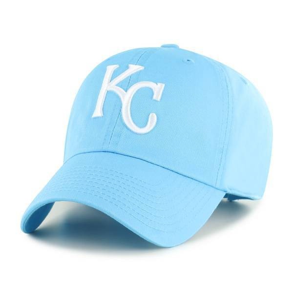 slide 1 of 2, MLB Kansas City Royals Men's Clean Up Pastel Hat, 1 ct