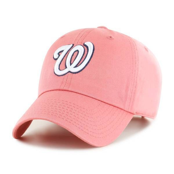 slide 1 of 2, MLB Washington Nationals Men's Clean Up Pastel Hat, 1 ct