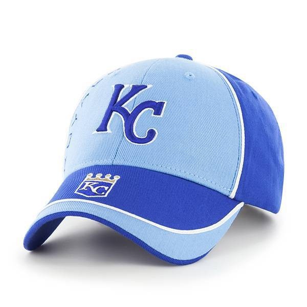 slide 1 of 2, MLB Kansas City Royals Boys' Swoosh Hat, 1 ct