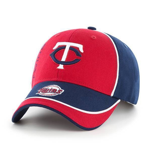 slide 1 of 2, MLB Minnesota Twins Boys' Swoosh Hat, 1 ct