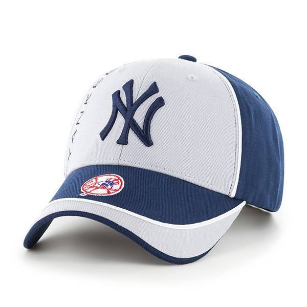 slide 1 of 2, MLB New York Yankees Boys' Swoosh Hat, 1 ct