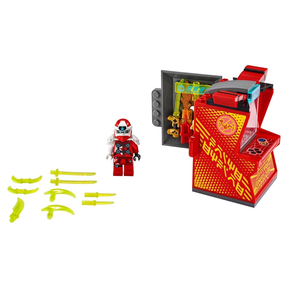 slide 7 of 7, LEGO NINJAGO Kai Avatar Arcade Pod 71714 Mini Arcade Machine Building Set, 1 ct