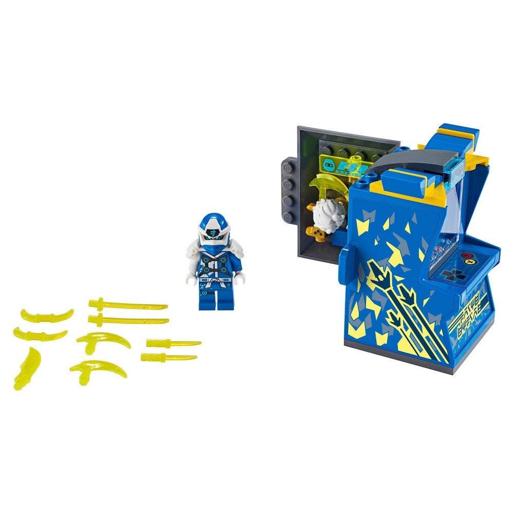 slide 5 of 7, LEGO NINJAGO Jay Avatar - Arcade Pod 71715 Mini Arcade Machine Building Set, 1 ct