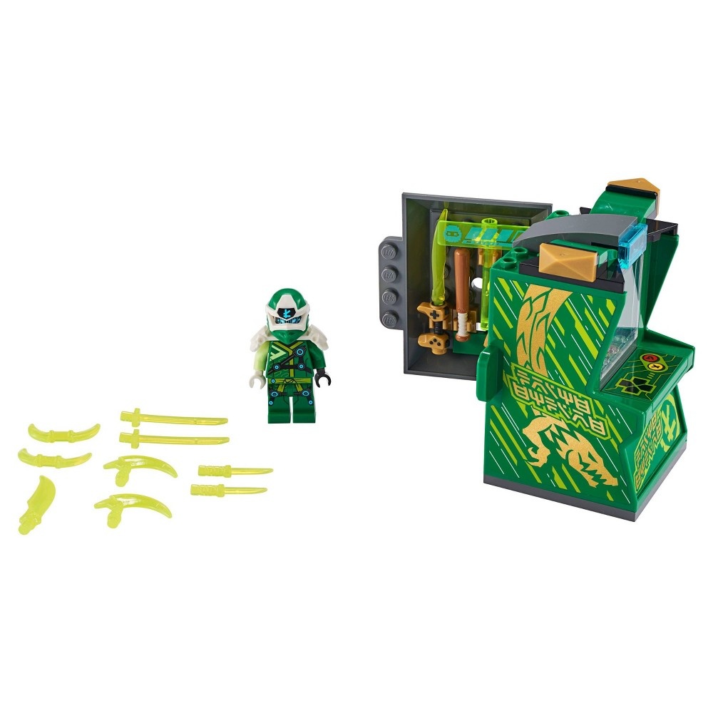 slide 4 of 7, LEGO NINJAGO Lloyd Avatar - Arcade Pod 71716 Mini Arcade Machine Building Set, 1 ct