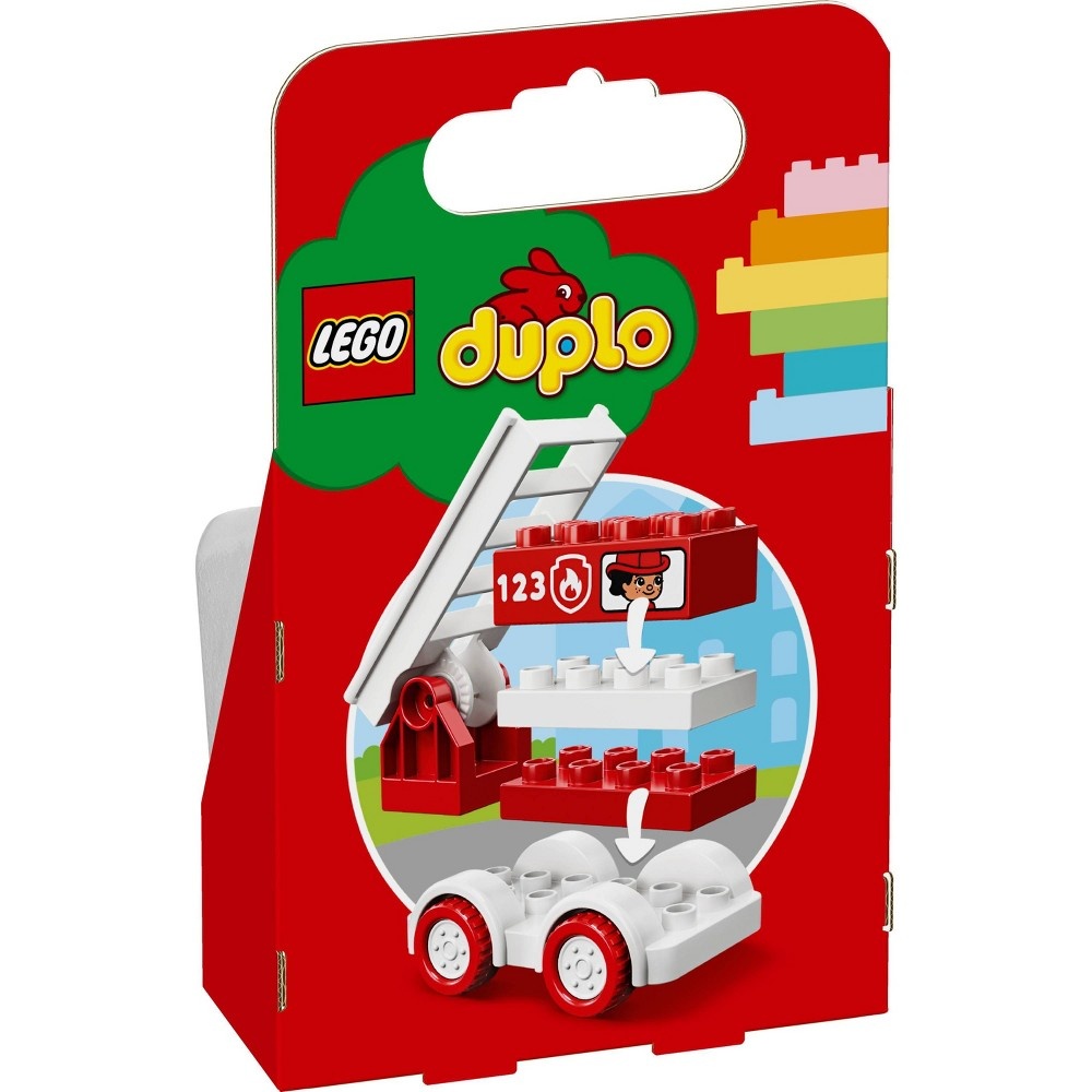 slide 2 of 7, LEGO DUPLO My First Fire Truck 10917 Educational Fire Truck Toy, 1 ct