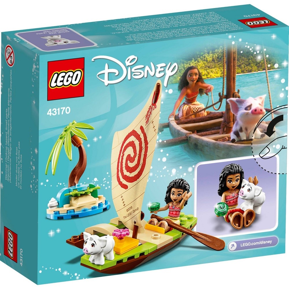 slide 6 of 6, LEGO Disney Moana's Ocean Adventure 43170 Princess Building Playset, 1 ct