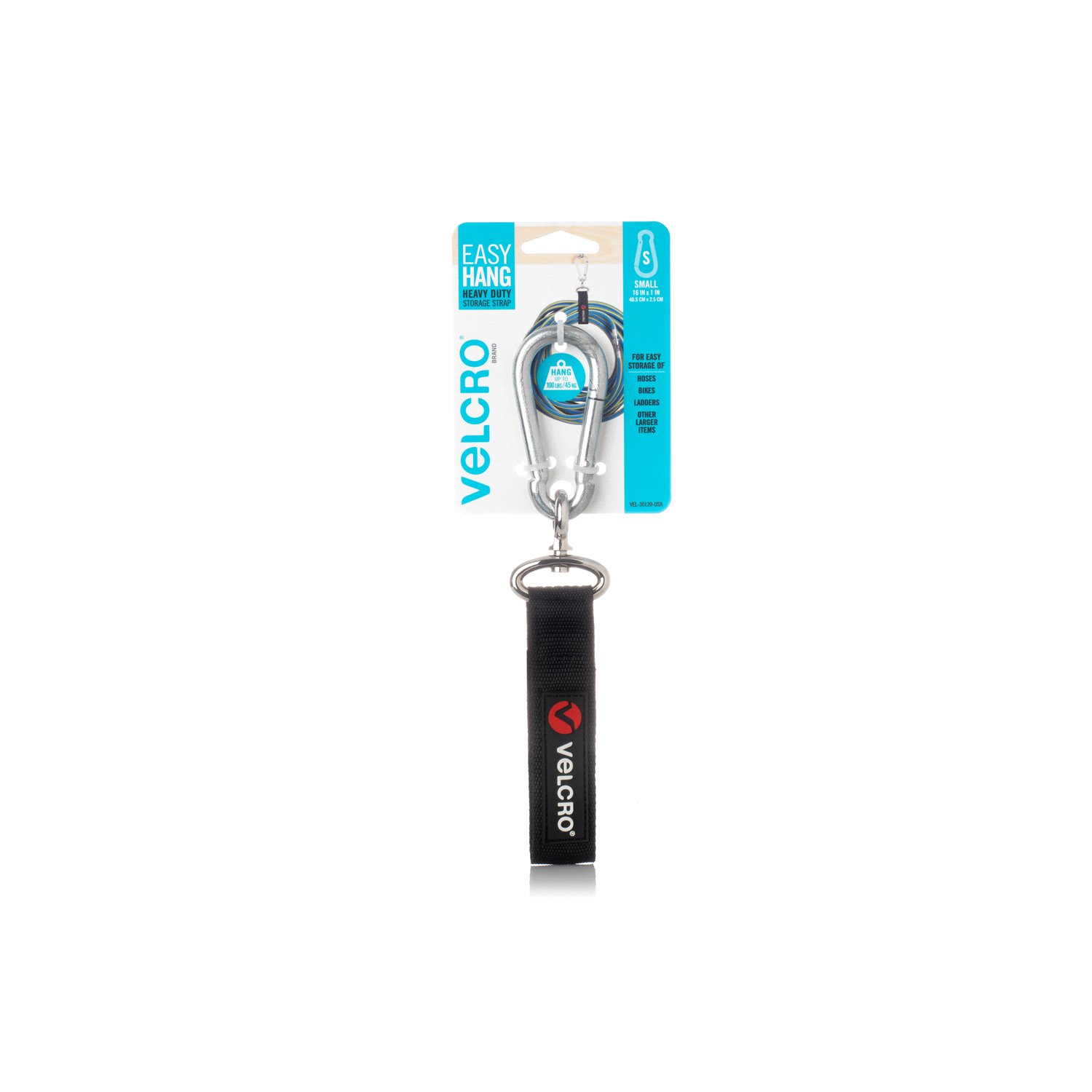 slide 1 of 2, VELCRO Brand VEL-30120-USA Easy Hang Strap, 1 ct