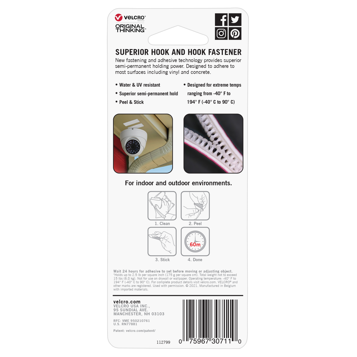 slide 2 of 2, Velcro Brand Alfa-Lok Fasteners, 1 ct