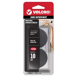 VELCRO Brand Sticky Coins Black