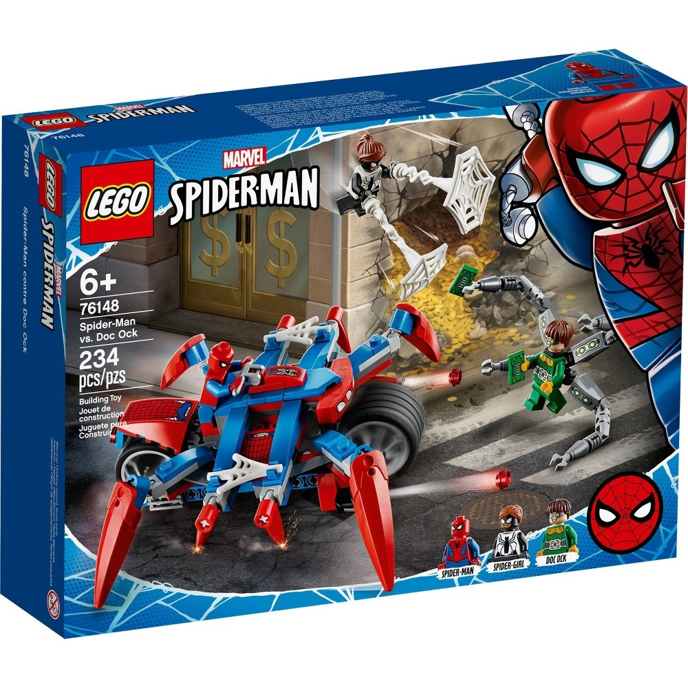 slide 6 of 7, LEGO Marvel Spider-Man: Spider-Man vs. Doc Ock Superhero Playset 76148, 1 ct