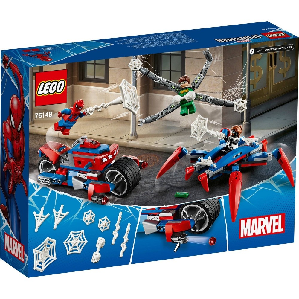 slide 3 of 7, LEGO Marvel Spider-Man: Spider-Man vs. Doc Ock Superhero Playset 76148, 1 ct