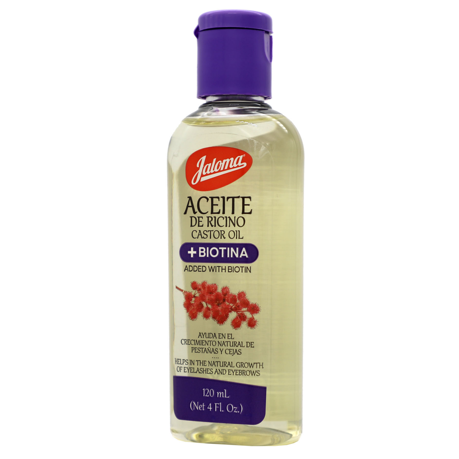 slide 3 of 4, Jaloma Castor Oil+ Biotin 4Fo, 1 ct