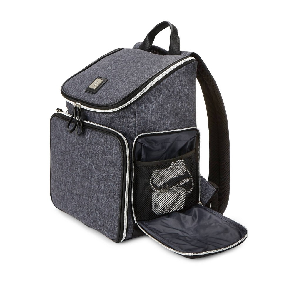 slide 8 of 14, Bananafish Breast Pump Backpack - Navy, 1 ct