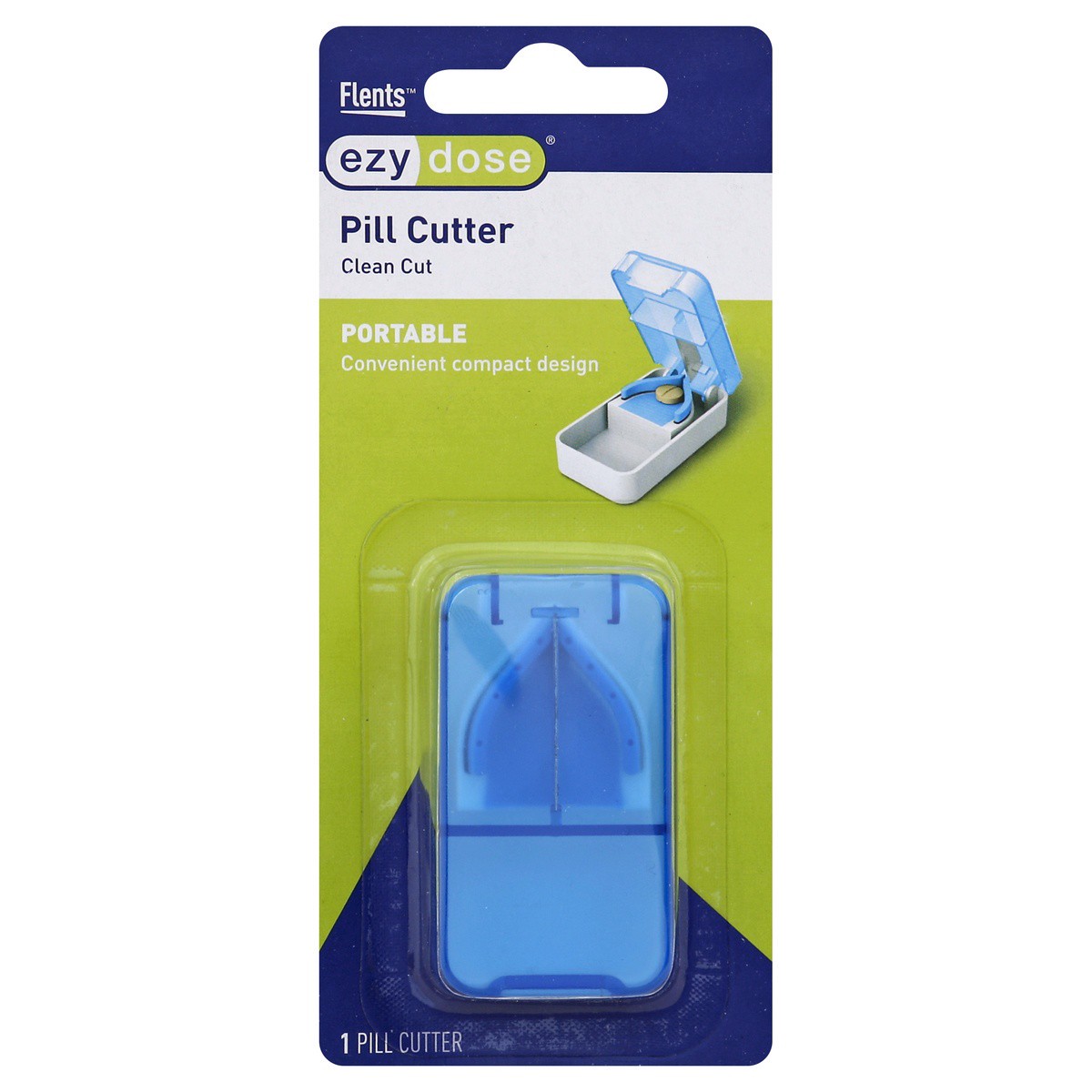 slide 1 of 2, EZY Dose Portable Pill Cutter, 1 ct