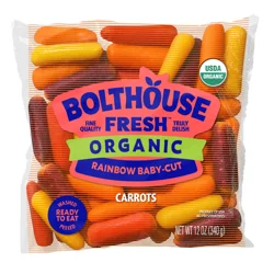 Bolthouse Farms Fresh Organic Rainbow Baby-Cut Carrots