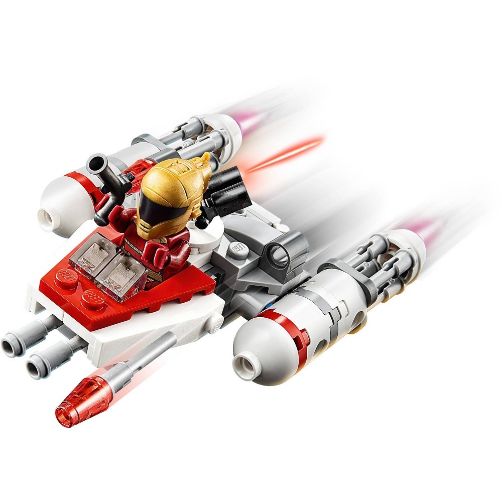 slide 6 of 7, LEGO Star Wars Resistance Y-wing Microfighter Cool Toy Building Kit 75263, 1 ct