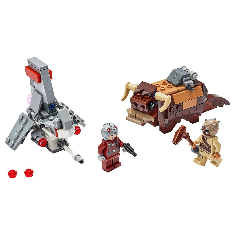 slide 3 of 7, LEGO Star Wars: A New Hope T-16 Skyhopper vs Bantha Microfighters 75265 Collectible Toy Building Kit, 1 ct