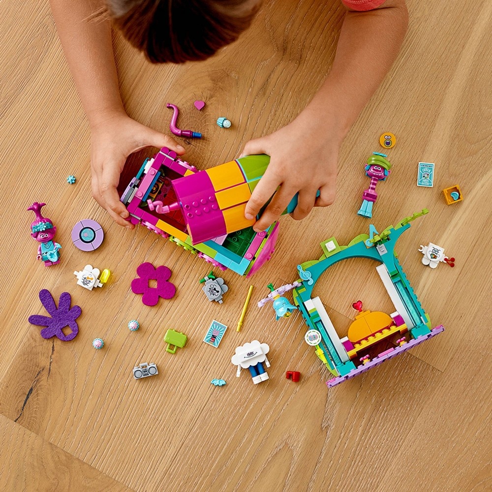 slide 7 of 7, LEGO Trolls World Tour Rainbow Caterbus 41256 Caterpillar Bus Building Set (Target Exclusive), 1 ct