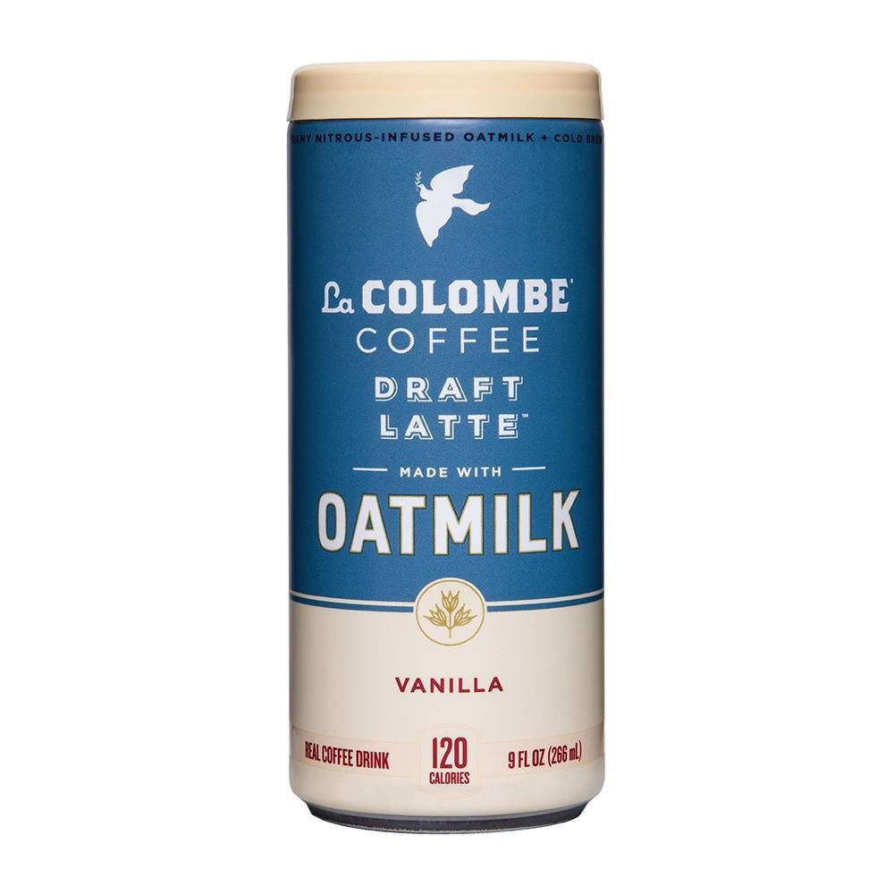 slide 1 of 2, La Colombe Vanilla Oatmilk Latte, 9 fl oz