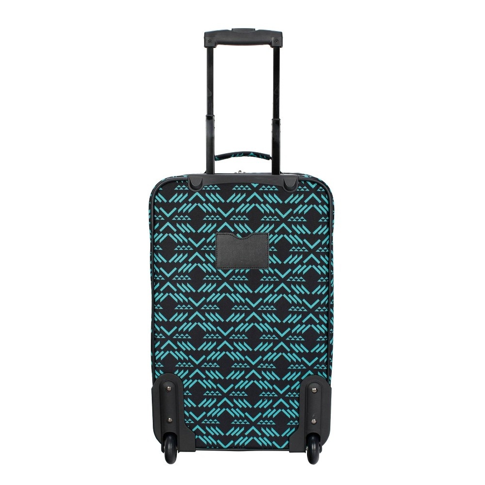 slide 5 of 12, Skyline Luggage Set - Black Aztec, 3 ct