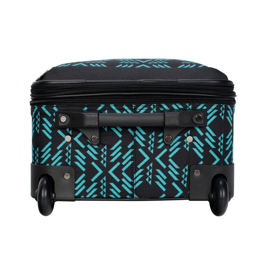 slide 6 of 12, Skyline Luggage Set - Black Aztec, 3 ct