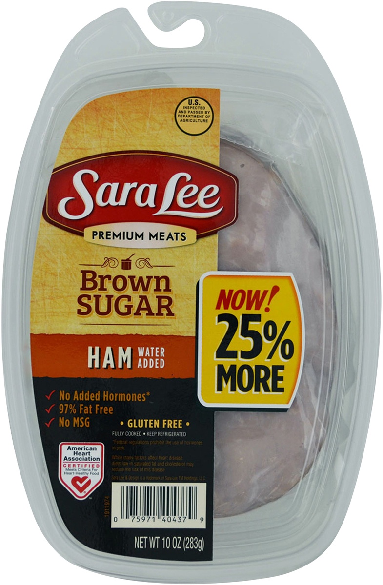 slide 5 of 6, Sara Lee Sliced Brown Sugar Ham, 10 oz