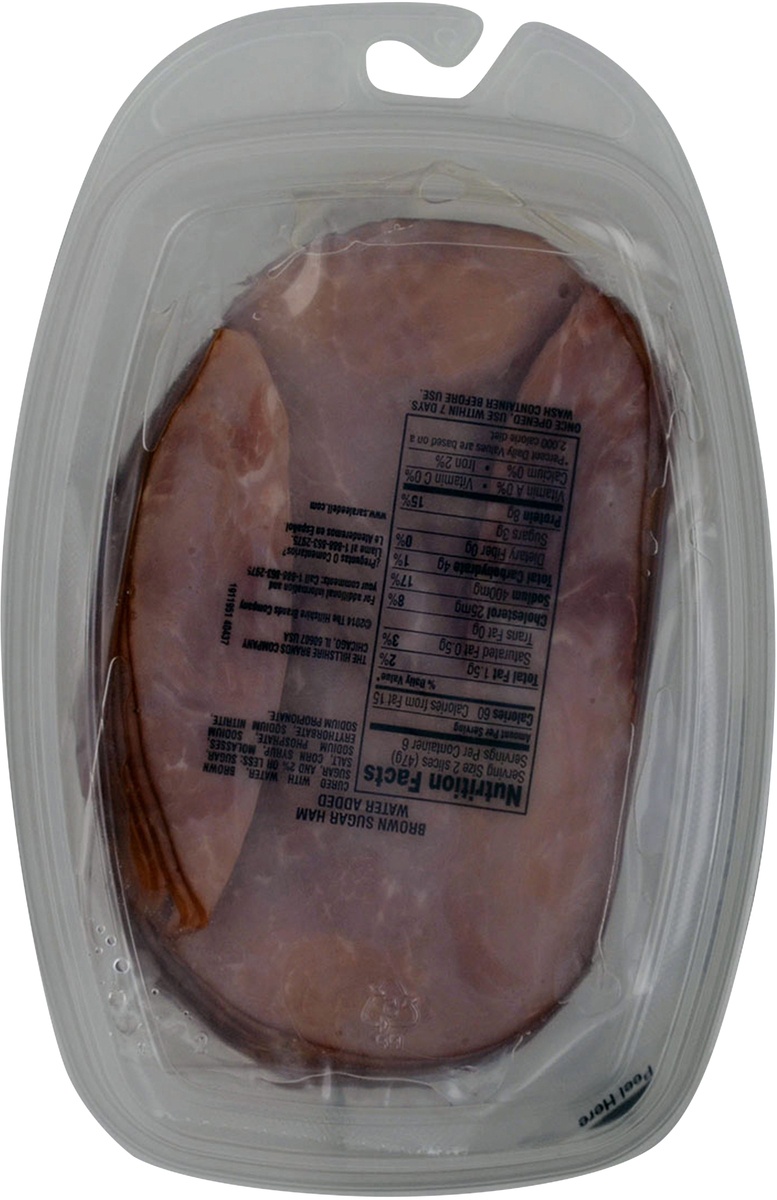 slide 6 of 6, Sara Lee Sliced Brown Sugar Ham, 10 oz