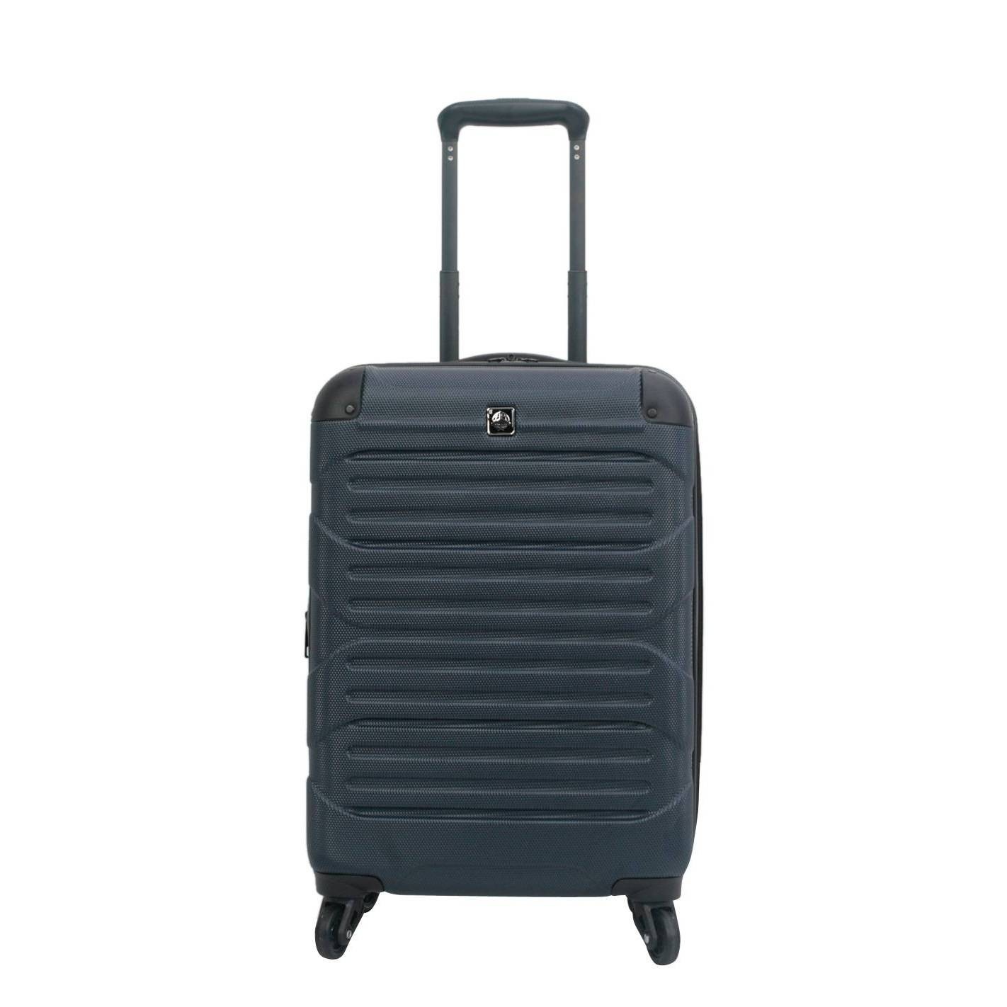 slide 1 of 8, Skyline Hardside Carry On Spinner Suitcase - Navy, 1 ct