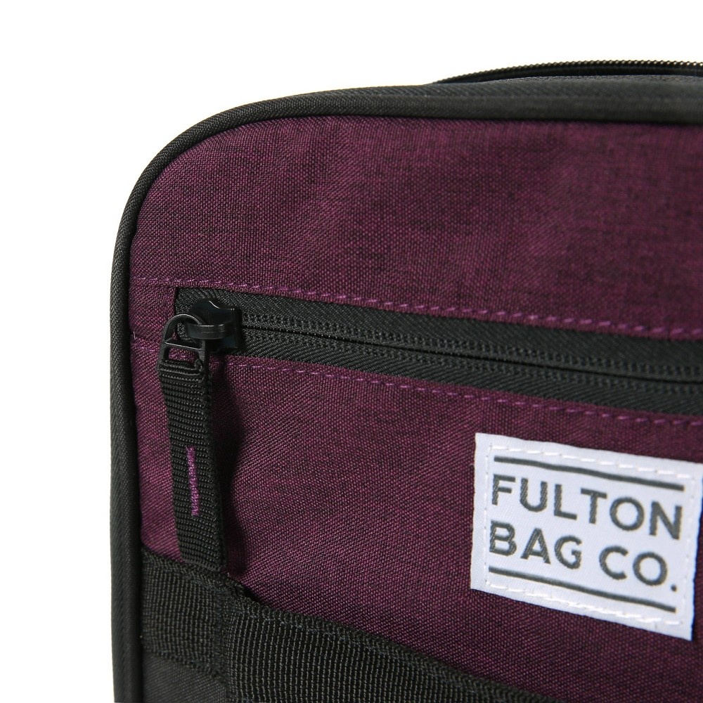 slide 4 of 5, Fulton Bag Co. Expandable Lunch Bag - Plum, 1 ct