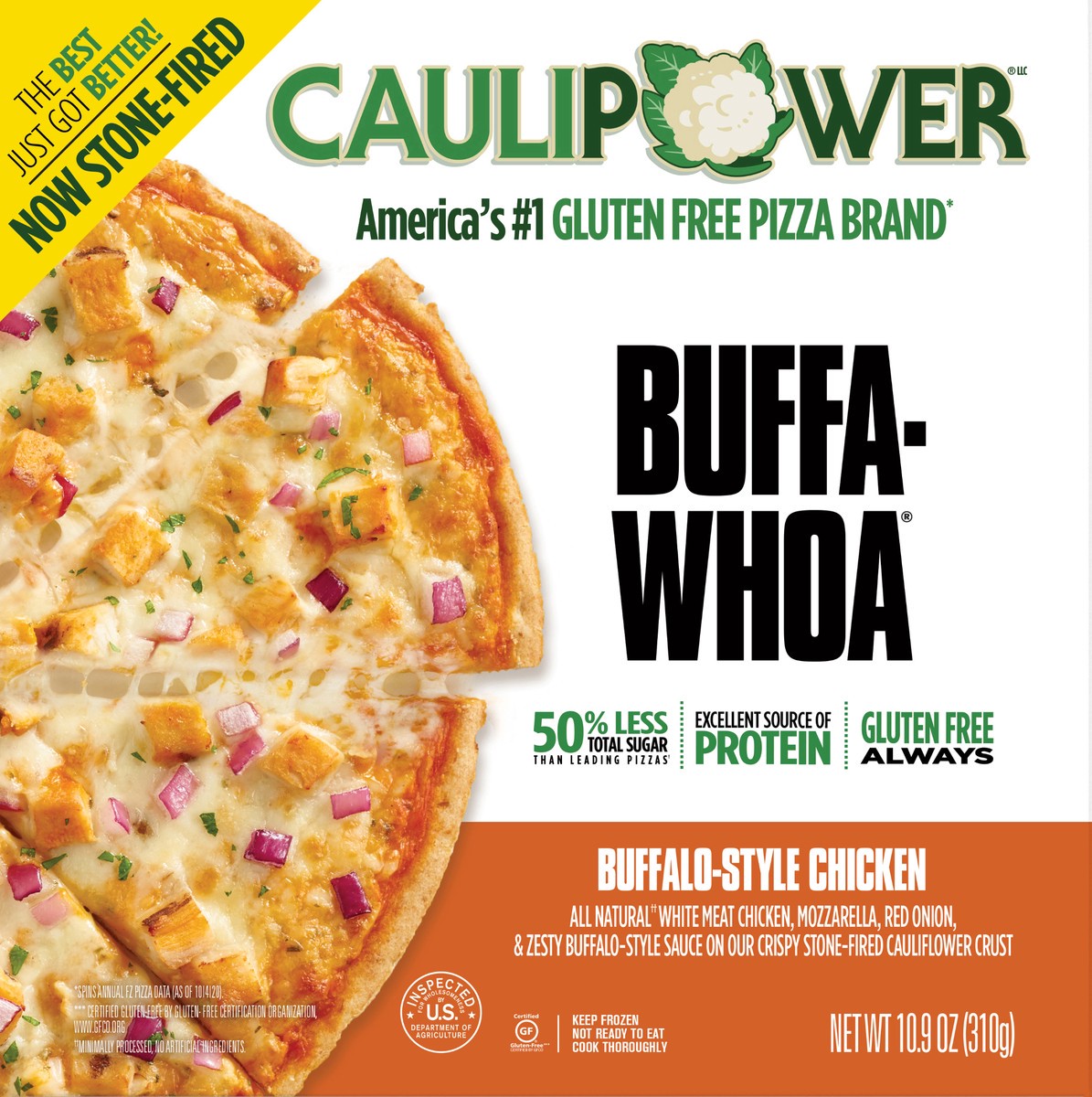 slide 3 of 4, Caulipower Buffalo-Style Chicken Pizza 10.9 oz, 10.9 oz