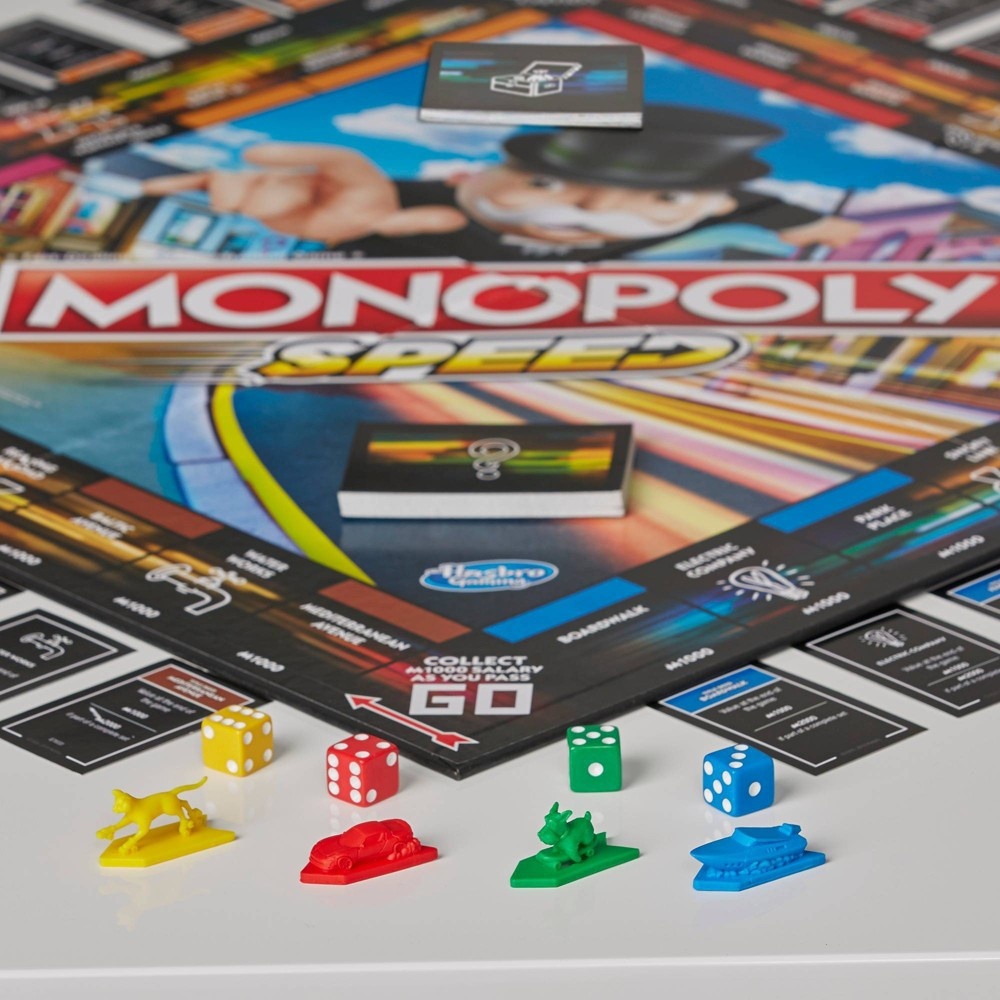 slide 7 of 7, Speed Monopoly Board Game, 1 ct