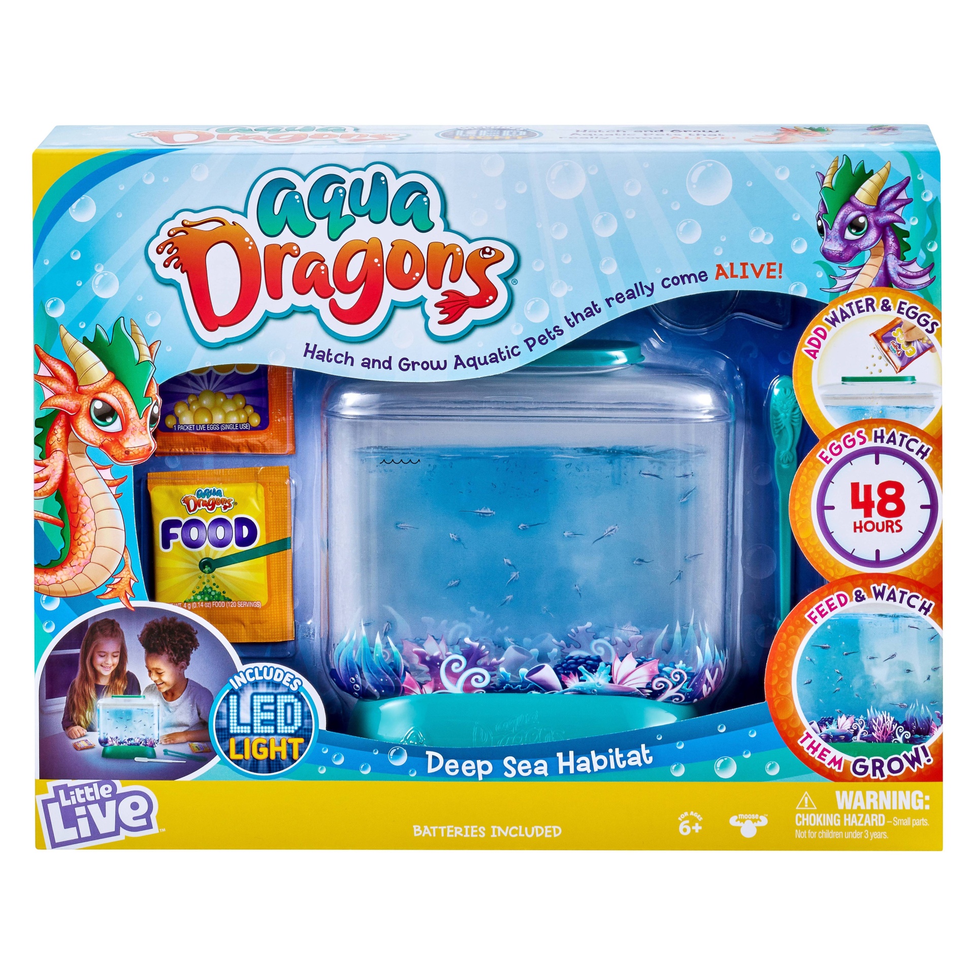 slide 1 of 1, Little Live Pets Little Live Aqua Dragons Deep Sea Habitat, 1 ct