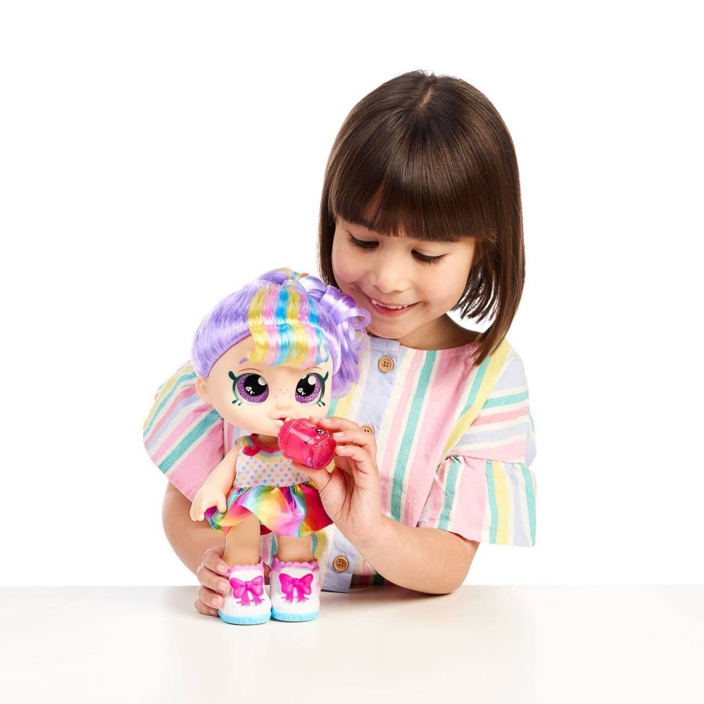 slide 7 of 8, Kindi Kids Snack Time Friends Doll - Rainbow Kate, 1 ct