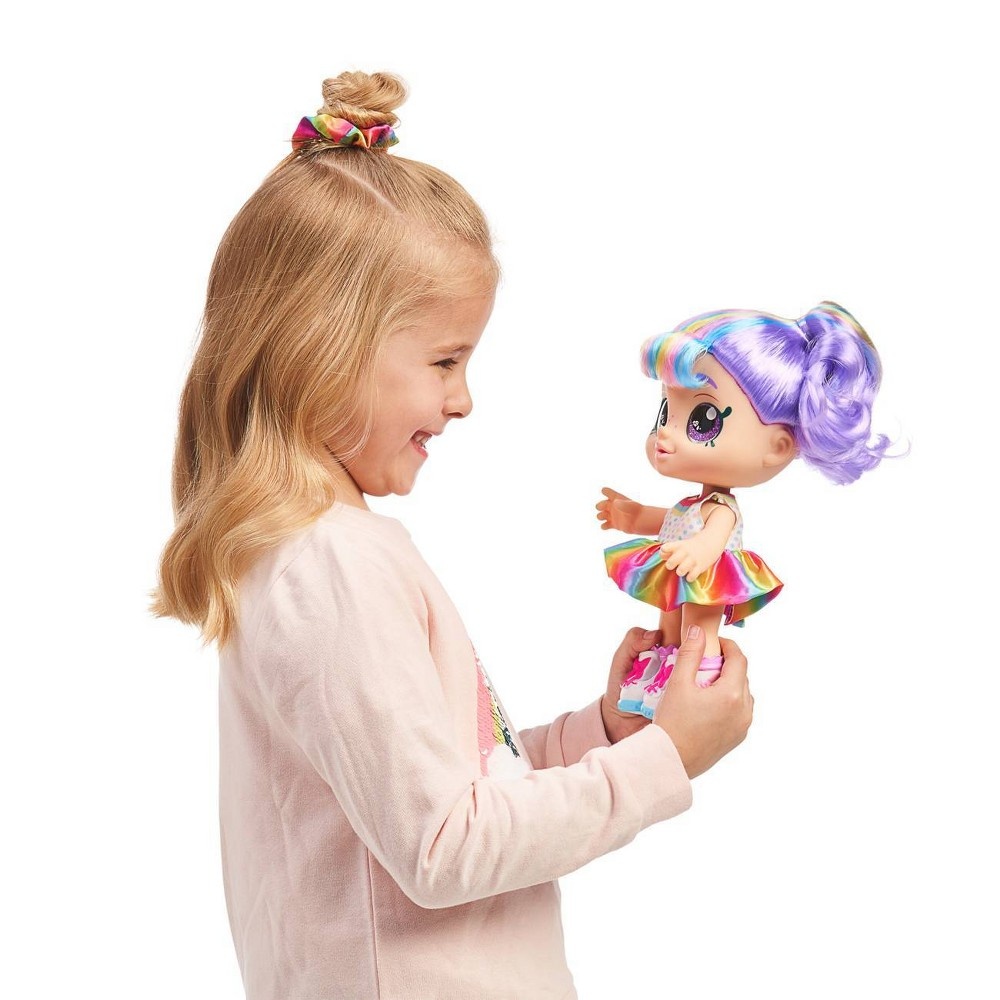 slide 8 of 8, Kindi Kids Snack Time Friends Doll - Rainbow Kate, 1 ct