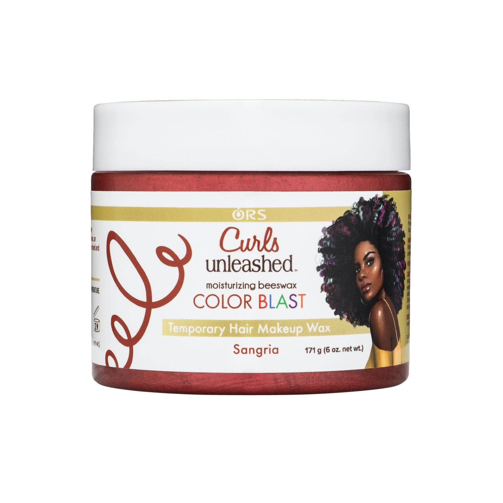 slide 1 of 5, ORS Curls Unleashed Colorblast - Sangria, 6 oz