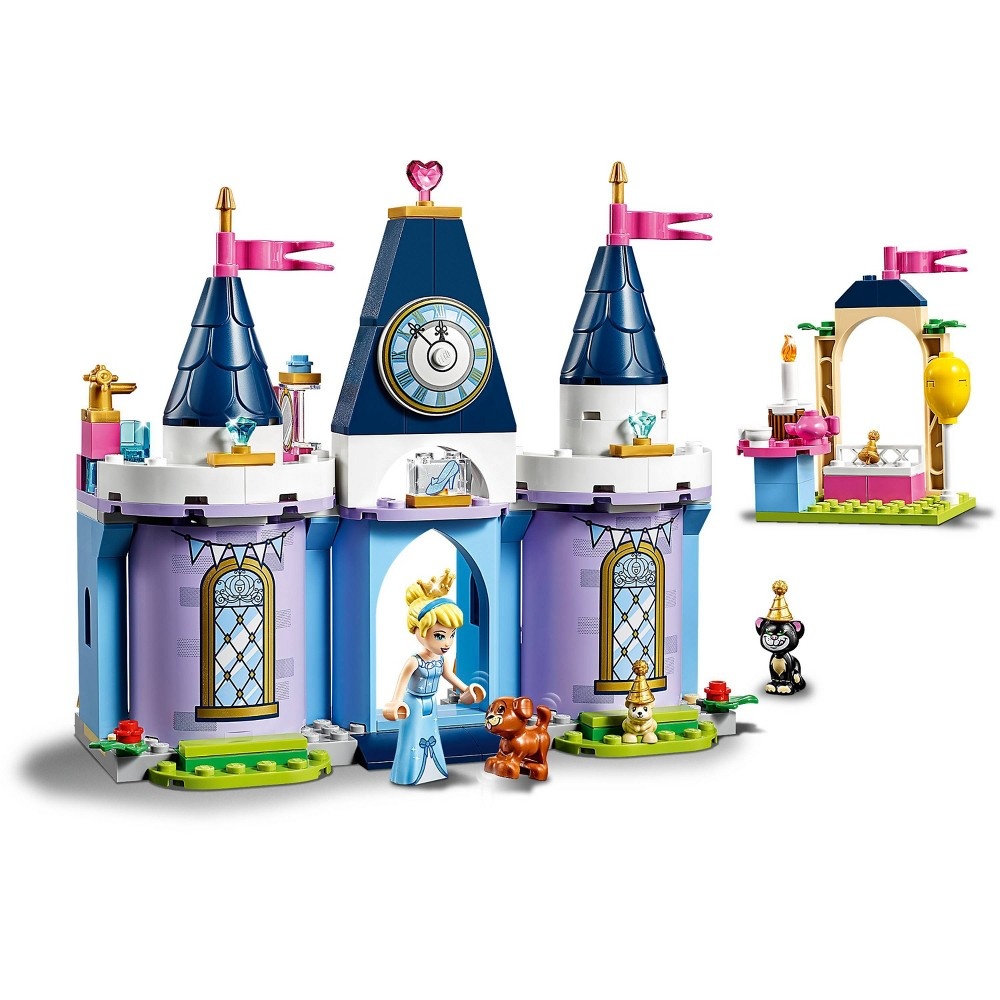 slide 7 of 7, LEGO Disney Cinderella's Castle Celebration 43178 Princess Building Playset, 1 ct