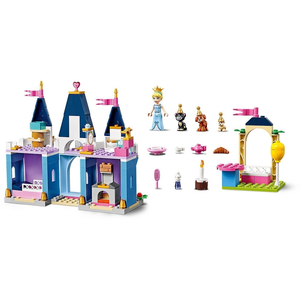 slide 5 of 7, LEGO Disney Cinderella's Castle Celebration 43178 Princess Building Playset, 1 ct