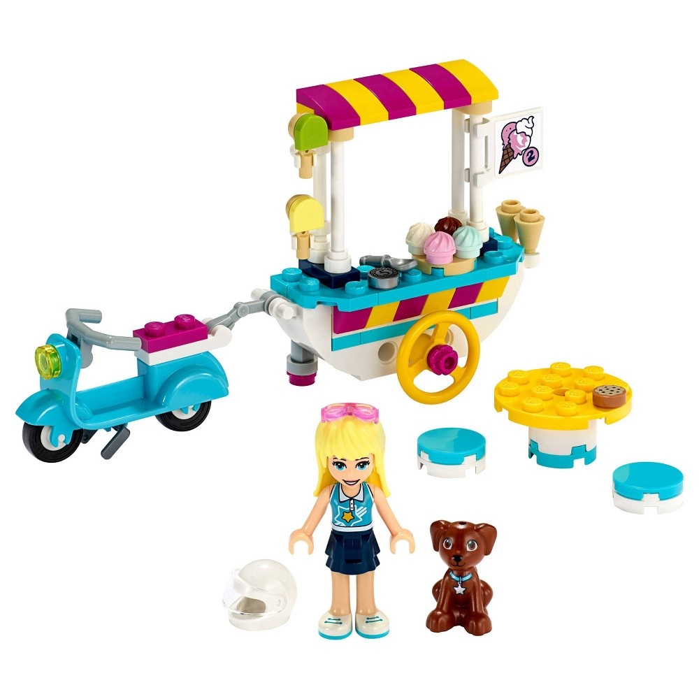 slide 2 of 7, LEGO Friends Ice Cream Cart Toy Playset Building Kit 41389, 1 ct