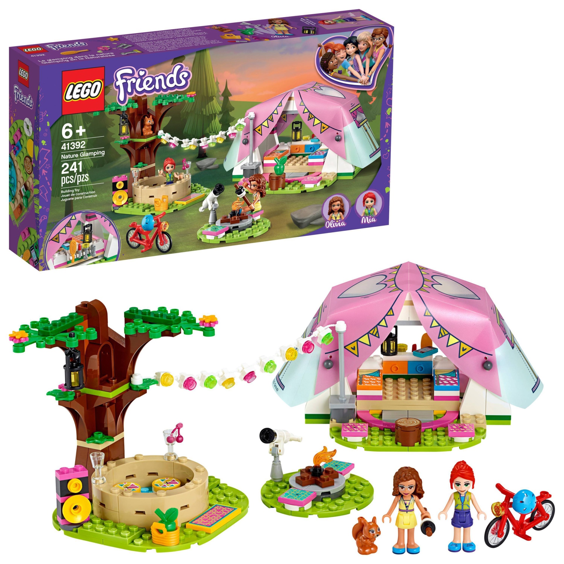 slide 1 of 7, LEGO Friends Nature Glamping 41392 Building Kit, 1 ct