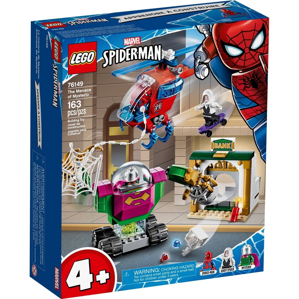 slide 4 of 7, LEGO Marvel Spider-Man The Menace of Mysterio Superhero Playset with Ghost Spider Minifigure 76149, 1 ct