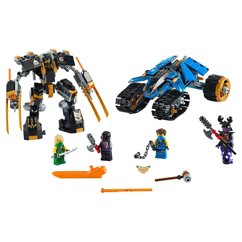 slide 2 of 6, LEGO NINJAGO Legacy Thunder Raider 71699 Ninja Mech Building Kit, 1 ct