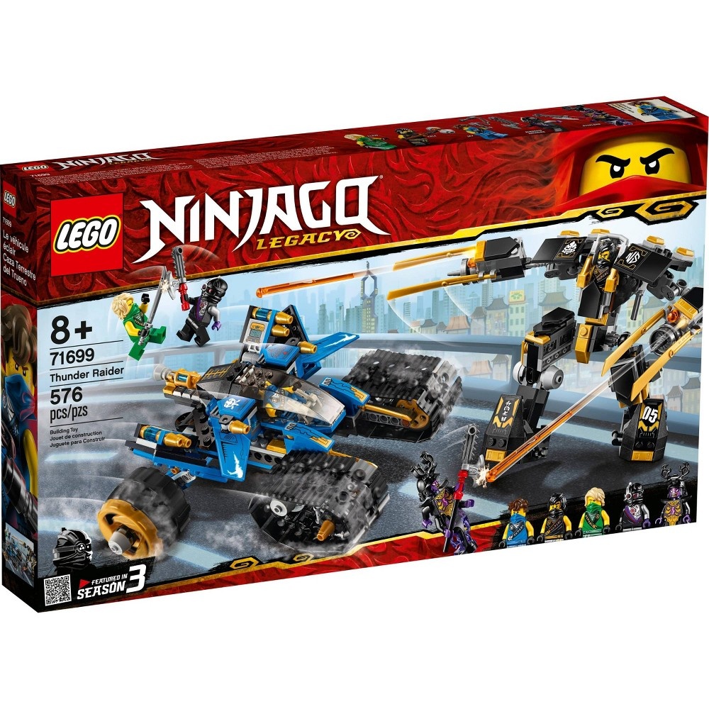 slide 4 of 6, LEGO NINJAGO Legacy Thunder Raider 71699 Ninja Mech Building Kit, 1 ct